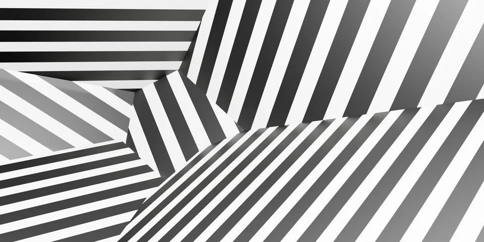 Zebra pattern background parallel lines diagonal background black and white 3 Stock Illustration