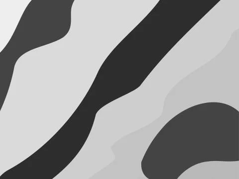 Zebra pattern. Black stripes on a white background. The skin of the animal. V Stock Illustration