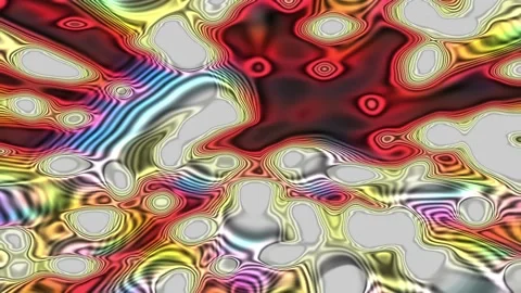 Zebra pattern colorful noise background animation Video stock 231460167