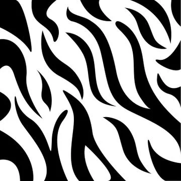 Zebra pattern Illustrazione stock