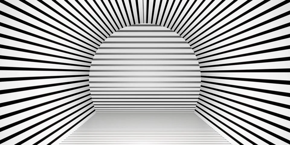 Zebra Pattern Template Striped Tunnel Background for placing text and produ.. イラスト素材