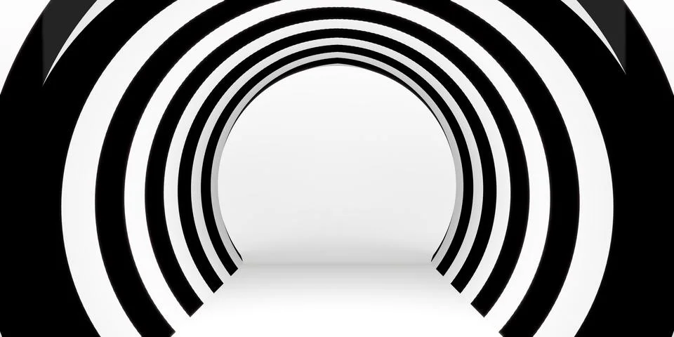 Zebra Pattern Template Striped Tunnel Background for placing text and produ.. イラスト素材