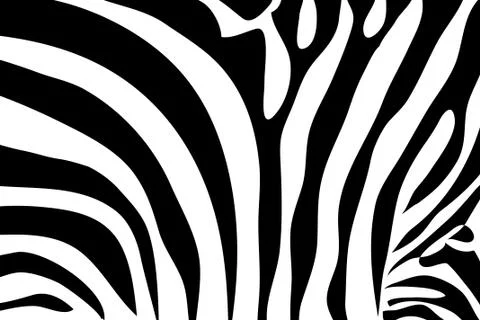 Zebra patterned background Illustrazione stock