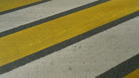 Zebra pedestrian crossing Stock Footage 115549191