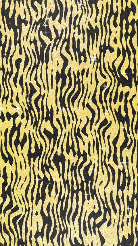 Zebra print glitter background animation Stock Footage 317940211