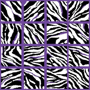 Zebra print Stock Illustration
