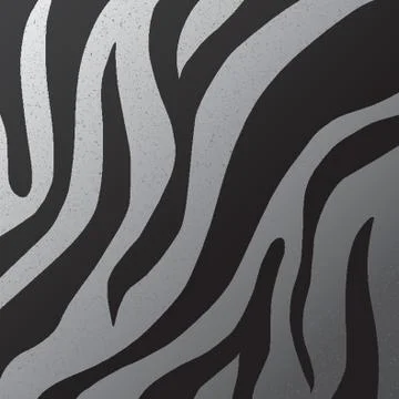 Zebra Skin Background Stock Illustration