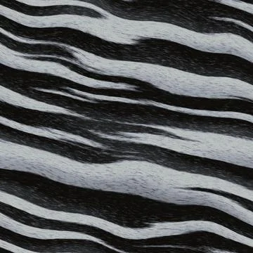 Zebra skin pattern Illustrazione stock