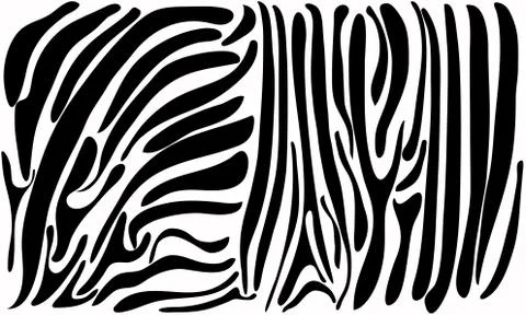 Zebra skin pattern print pattern vector graphics zebra Skin Background Illustrazione stock