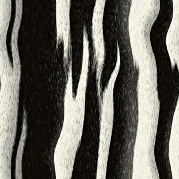 Zebra Striped Pattern Illustrazione stock