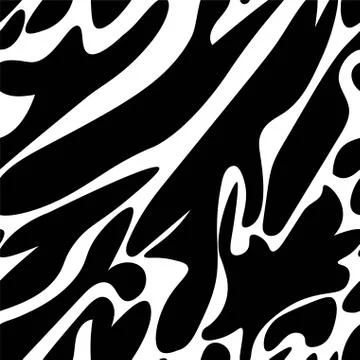 Zebra Stripes Seamless Pattern. Vector illustration eps 10 . イラスト素材