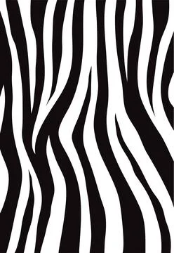 Zebra Stripes Seamless Pattern vector Stock Illustration