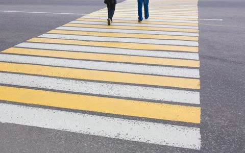 Zebra traffic walk way 스톡 사진