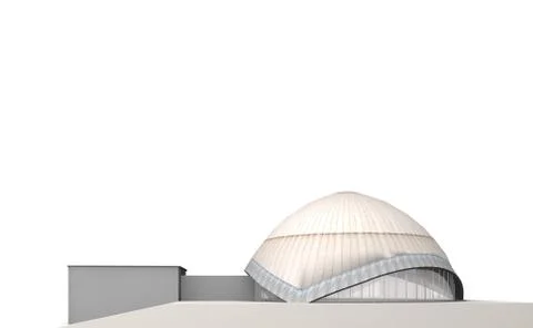 Zeiss planetarium Stock Illustration