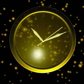 Zeit Digital visualization of time Copyright: xZoonar.com/KnutxNiehusx 259... Stock Photos