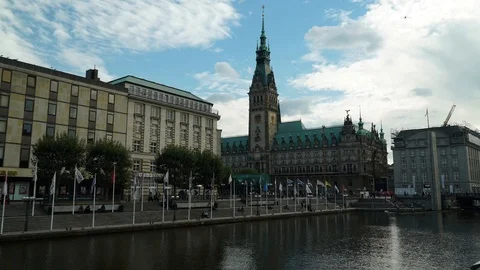 Zeitraffer Rathaus Stock Footage 94828420
