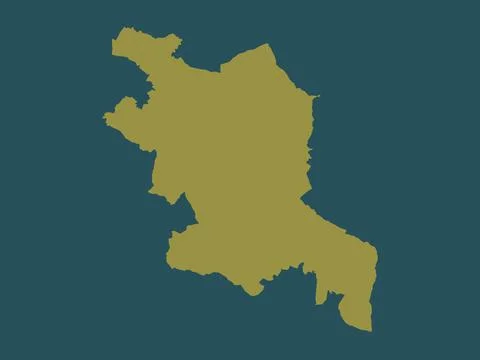 Zelino, Macedonia. Solid color shape Stock Illustration