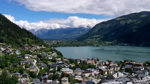 Zell Am See Hyperlapse Stock Footage 237628843