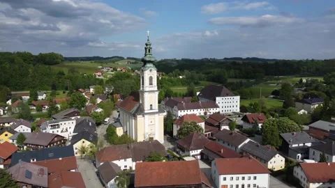 Zell an der Pram, Upper Austria (Pfarramt) Stock Footage 159472697
