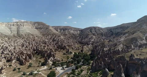 Zelve Valley, Cappadocia Stock Footage 97362163