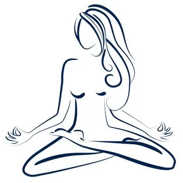 Zen attitude Stock Illustration