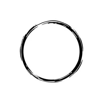 Zen Circle Icon Symbol Stock Illustration