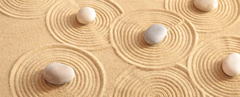 Zen circles Stock Photos