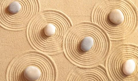 Zen circles Stock Photos