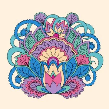 Zen-like composition Stock Illustration