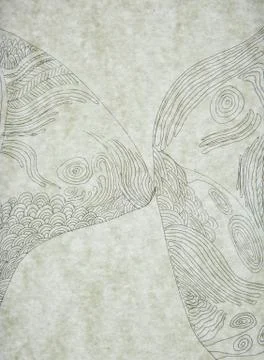 Zen drawing Stock Photos