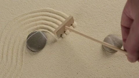 Zen garden Stock Footage 263695565