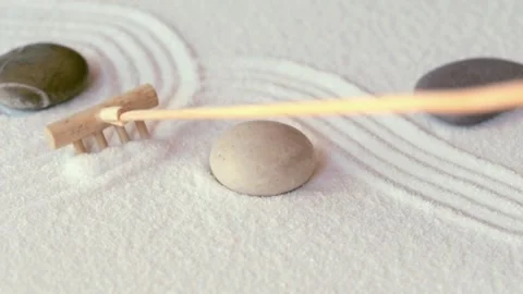 Zen garden Stock Footage 340915716