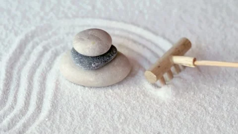 Zen garden Stock Footage 340915727