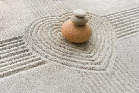 Zen garden Stock Photos