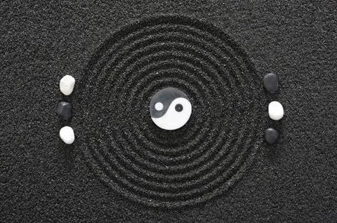 Zen garden Stock Photos