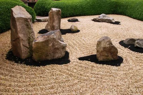 Zen garden Stock Photos