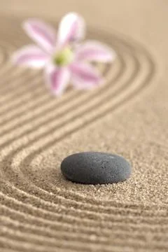 Zen garten Stock Photos