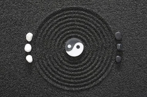 Zen garten Stock Photos
