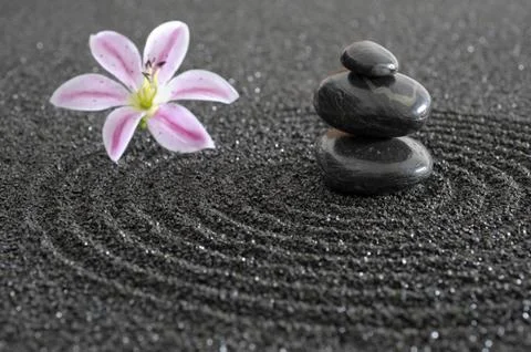 Zen garten Stock Photos