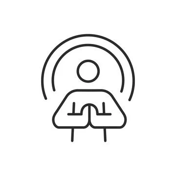 Zen Icon Stock Illustration