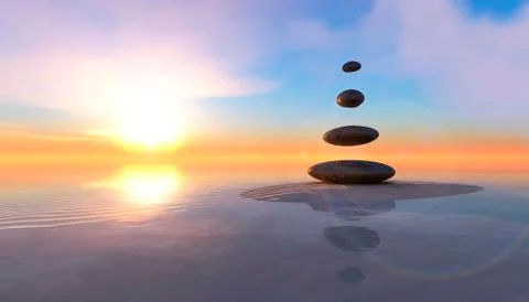 Zen Stock Illustration