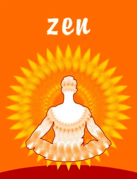 Zen Illustrazione stock
