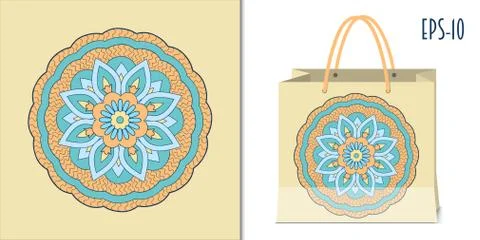 Zen-like mandala Stock Illustration