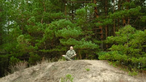 Zen meditation Video stock 48069310