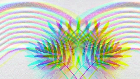 Zen pattern in white sand Stock Footage 288045883