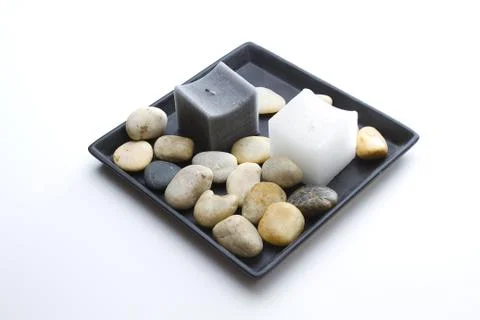 Zen plate Stock Photos