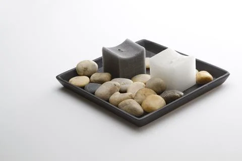 Zen plate Stock-Fotos