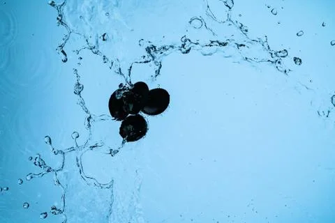 Zen rocks overhead view Stock Photos