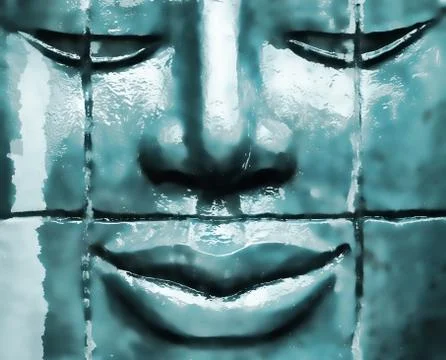 Zen statue Foto stock