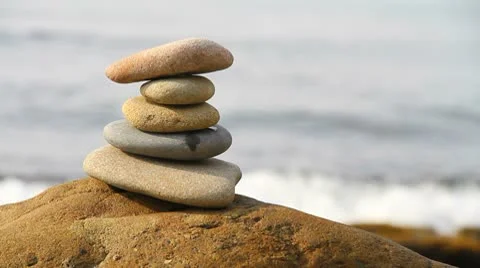 Zen stones Stock Footage 8926671